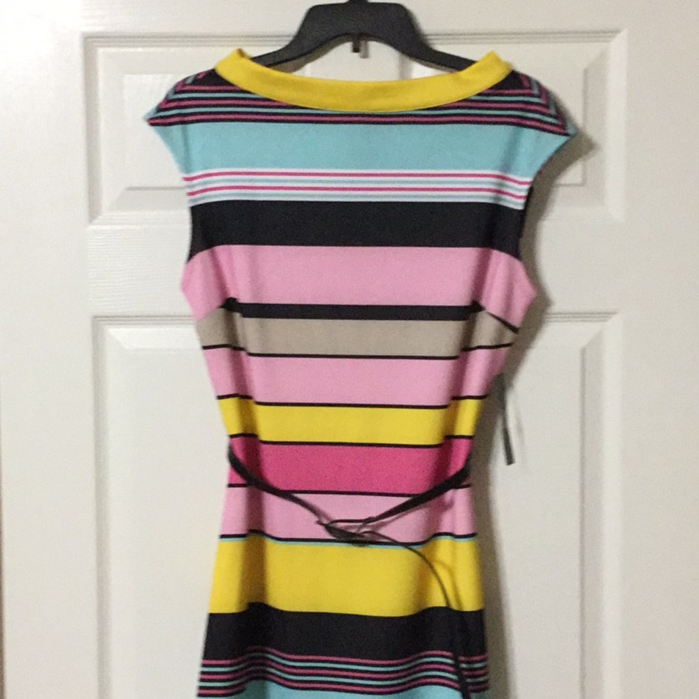 New York & Company Striped Dress